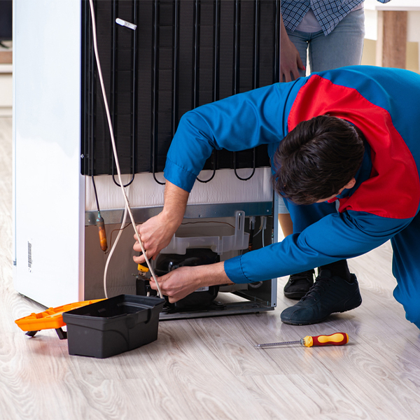 how much do you charge for refrigerator repair services in Widnoon PA